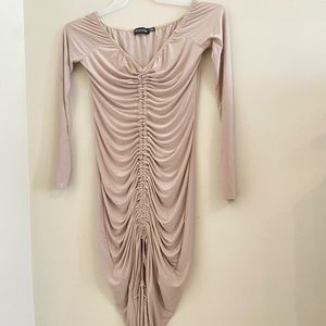 PrettyLittleThing Ruched Bodycon dress